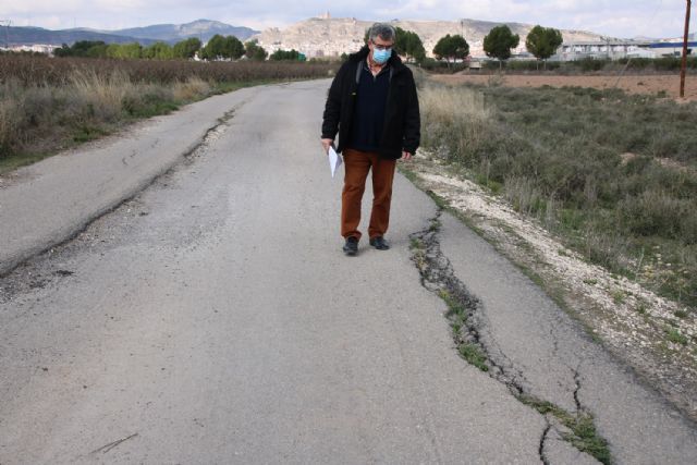 El Ayuntamiento reparará los caminos de Murcia y El Prado