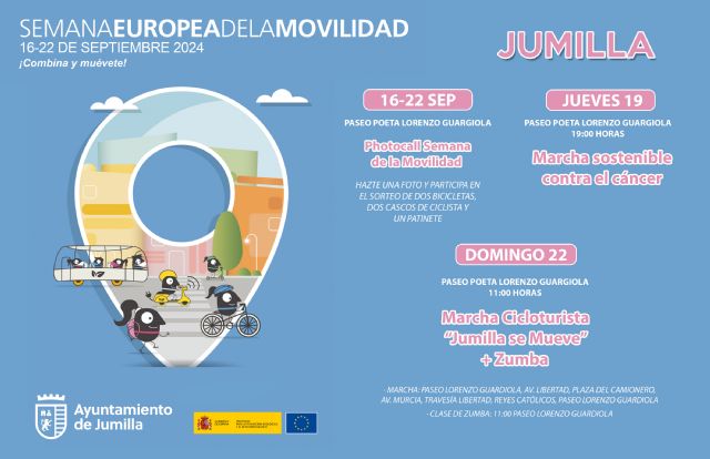 Medio Ambiente presenta las actividades por la Semana Europea de la Movilidad en Jumilla