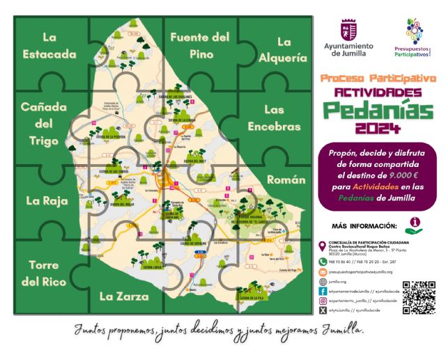 Comienza el proceso de presupuestos participativos para las pedanías