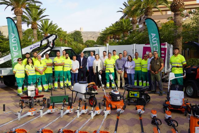 Medio Ambiente refuerza el mantenimiento de las zonas verdes de Jumilla y sus pedanías